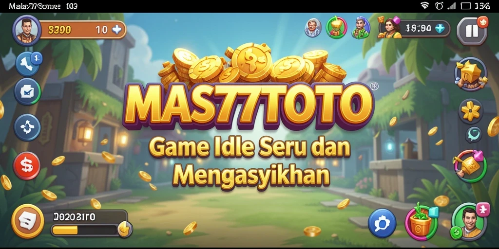 Tampilan gameplay mas77toto yang menarik dengan elemen Idle.