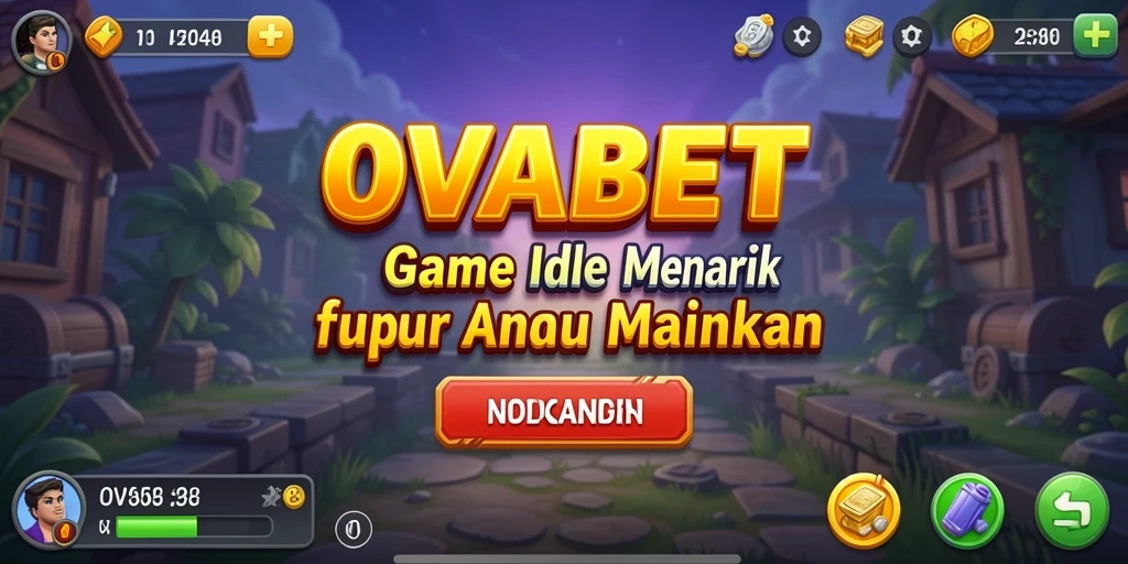 Tampilan utama gameplay OVABET yang menarik dan adiktif.