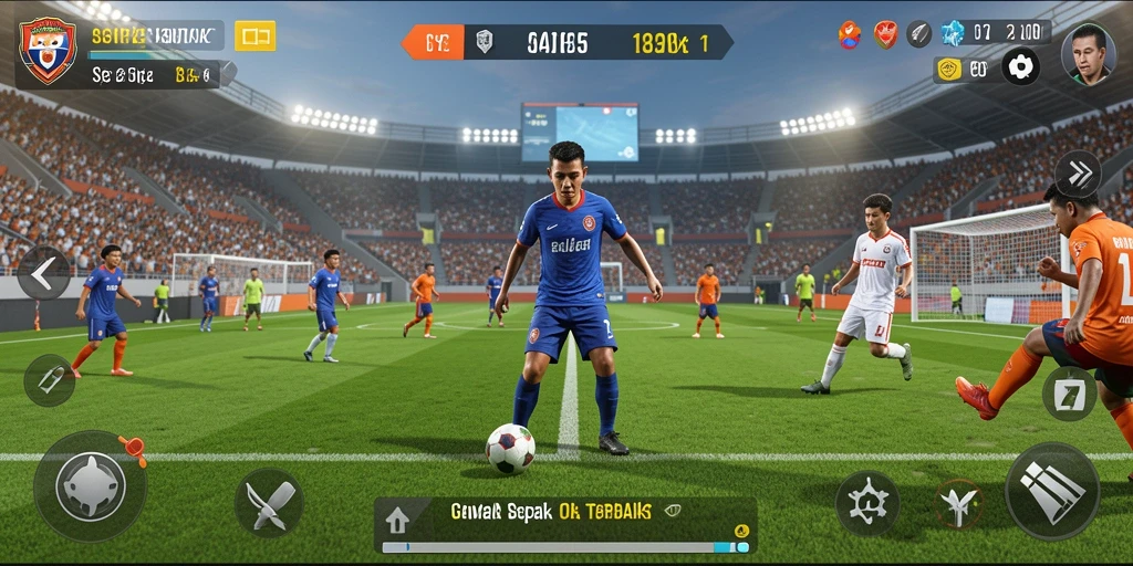Gameplay sepak bola yang memukau dan mendalam di SVIP2.
